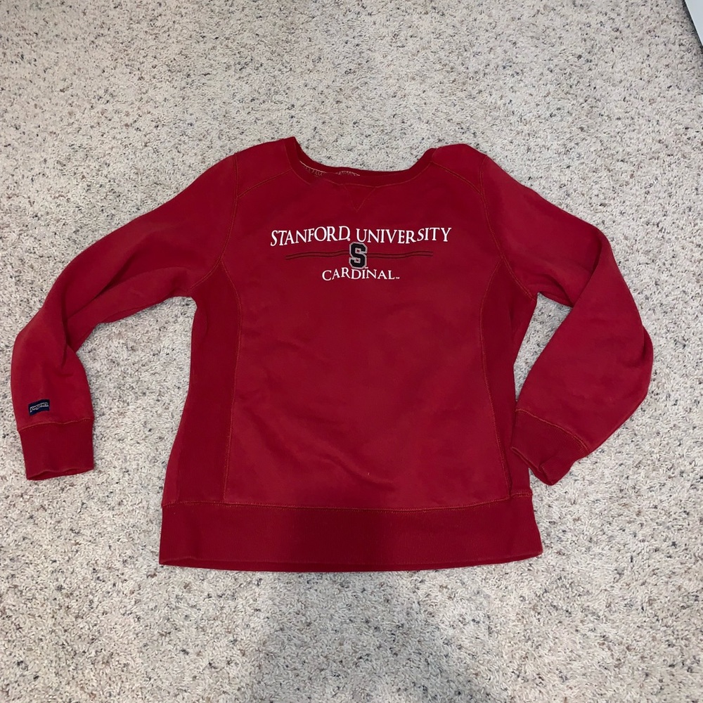 STANFORD SWEATSHIRT WITH RIBBED SIDES